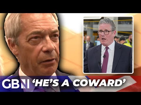 'He's a COWARD!' Nigel Farage launches SCATHING attack on Starmer just MOMENTS after by-election win