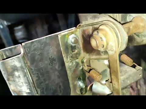 Самодельный мини трактор, сиденье подножки, руль