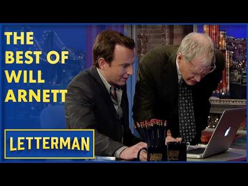 The Best Of Will Arnett | David Letterman