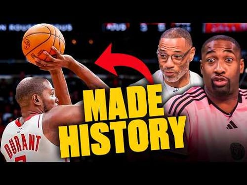 Gil's Arena CELEBRATES Kevin Durant's Historic Moment