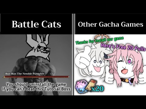 Battle Cats Vs Other Gacha Games