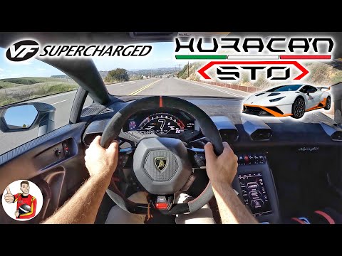 The 840-HP VF Supercharged Huracan STO is a Lamborghini with Extra Spice (POV Drive Review)