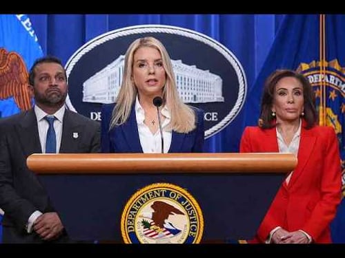 Justice Department makes SECRET CONFESSION about prosecution