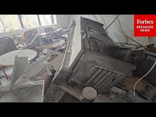 Airstrikes Slam Into Major Television Office In Tehran, Iran As Attacks Across Middle East Drag On