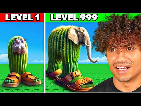 I Became MAX LEVEL BRAINROT In Roblox..