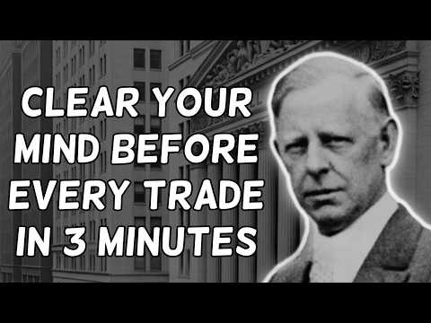 Jesse Livermore's Secret 3-Minute Mental Reset That Changed Trading Forever