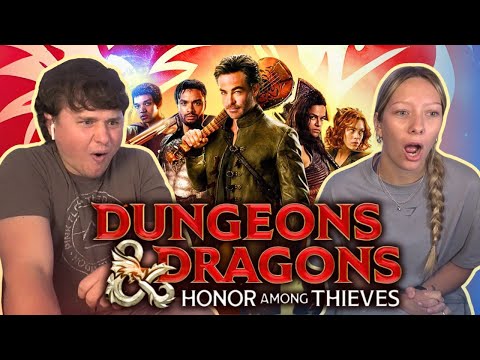 COUPLES REACTION - D&D: Honor Among Thieves - FIRST TIME MOVIE REACTION