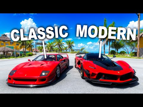 CLASSIC vs MODERN Cars! - Forza Horizon 5