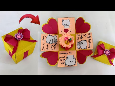 How to make Explosion Box 🎁 | Expulsion Box | DIY Gift Box | Paper Crafts @NextGenerationTechnology-2025