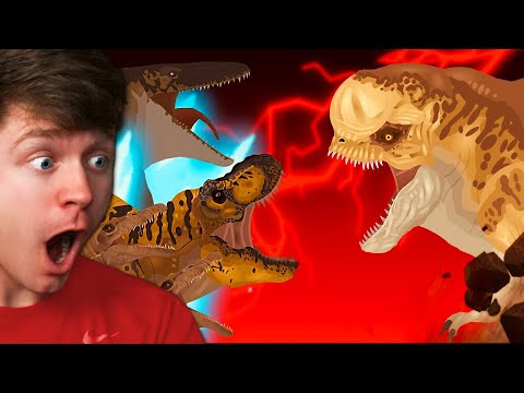 JURASSIC WORLD REBIRTH D-REX vs T-REX EMBER! (Reaction)