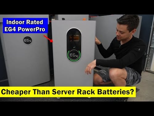 New! EG4 PowerPro Budget Model: 14.3kWh LiFePO4 Battery for $3,431
