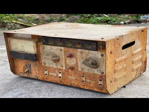 Restoration Rusty and Severely Damaged Classic Voltage Stabilizer // Restoring Old Power Stabilizer