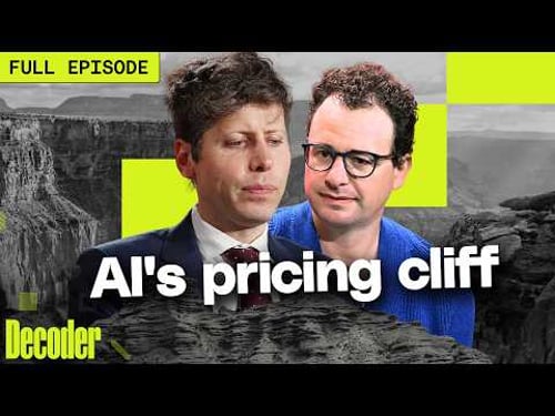 The AI industry's existential race for profits | Decoder