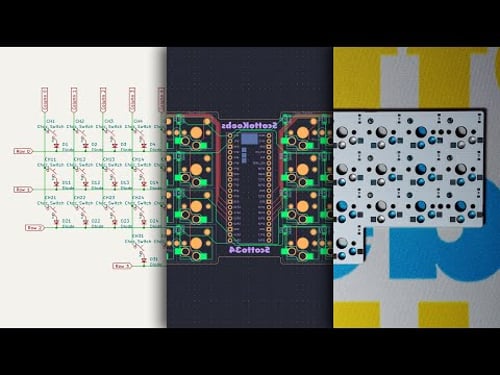 How to Design Mechanical Keyboard PCBs with Kicad