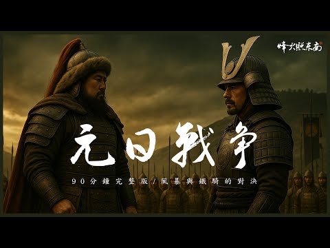 蒙古帝國的野心vs武士的絕地反擊,被遺忘的史詩戰役,元日戰爭如何重塑東亞格局?《元日戰爭》90分鐘完整版