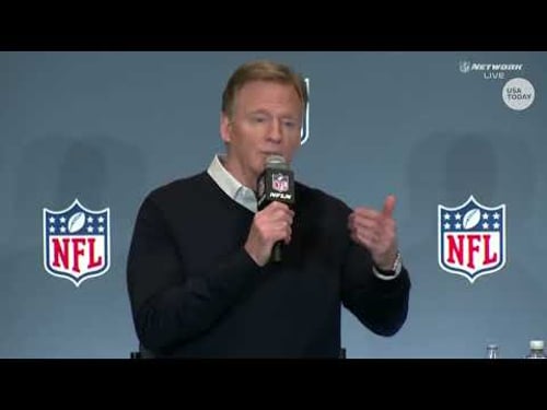 Roger Goodell on Bad Bunny halftime show, Belichick HoF 'snub' and more at NFL Super Bowl Media Days