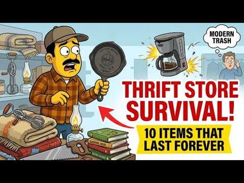 10 Goodwill Items That'll Outlast Economic Collapse