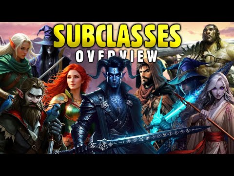 Baldur's Gate 3 - An Overview of ALL 12 New Subclasses | CHOOSE NOW ️🔥