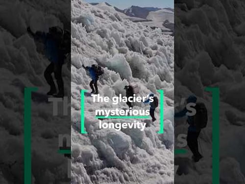 The glacier’s mysterious longevity
