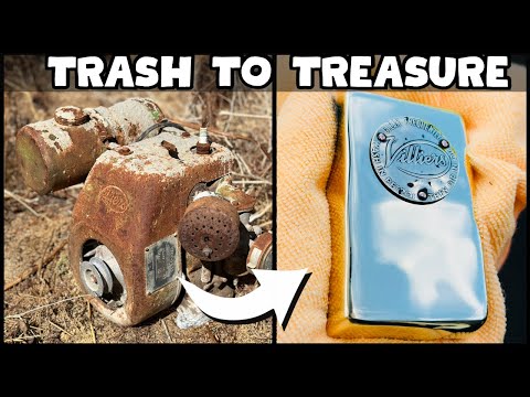 Motor Melt Down Mirrored Beauty - Trash To Treasure - ASMR Metal Melting - BigStackD Scrap Salvage