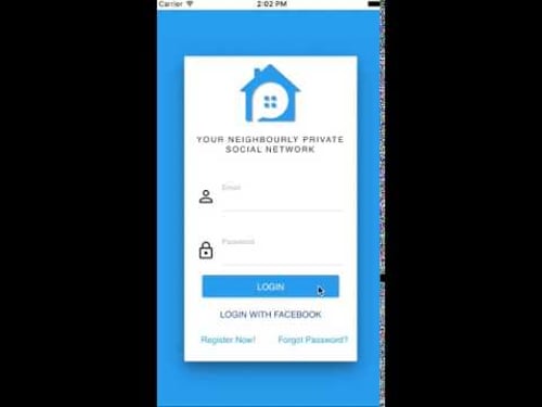 Nebaly App Login preview