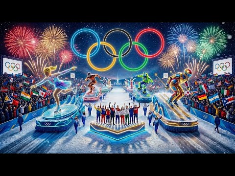 Winter Olympics 2026: Grand Opening Ceremony & Parade of Nations | Milano San Siro, Italy ( Full AI)