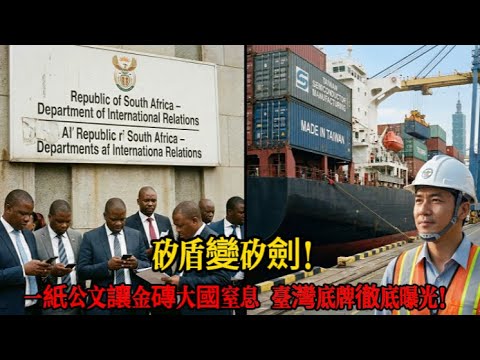 這一紙公文,竟讓南非聯合內閣瀕臨瓦解!台灣「無聲反擊」有多狠?揭開普勒托利亞48小時驚天逆轉內幕!#國際政治 #外交風雲 #南非內政 #台灣外交 #深度解析 #時事評論