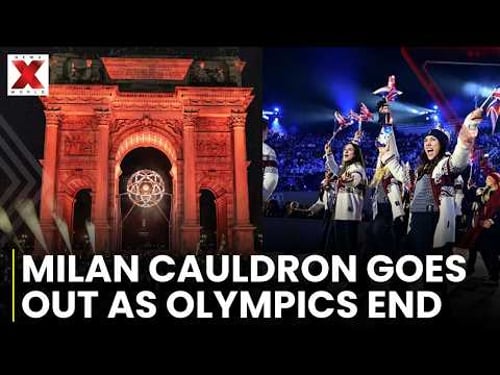 Milano Cortina 2026 Olympics End as Cauldron Is Extinguished | NewsX World