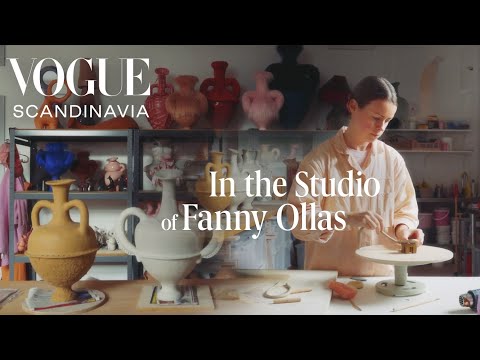 Using a lot of pink was a way to say f*** off": Inside Fanny Ollas' pink porcelain universe