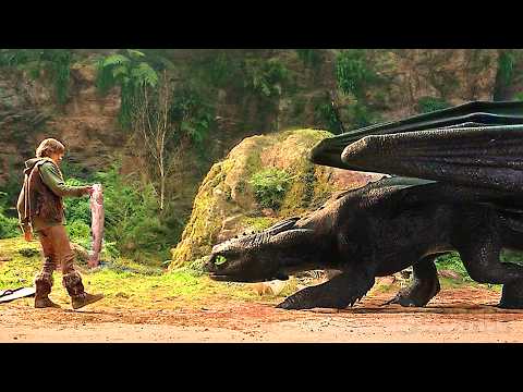 Hiccup & Toothless become Best Friends | How to Train Your Dragon | CLIP