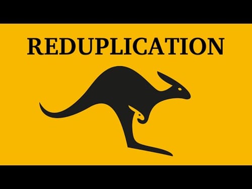 Reduplication | Learn English | Canguro English