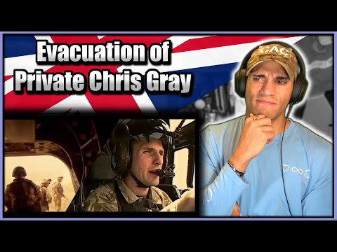 Daring Evacuation of Chris Gray (Afghanistan 2007) - Marine reacts