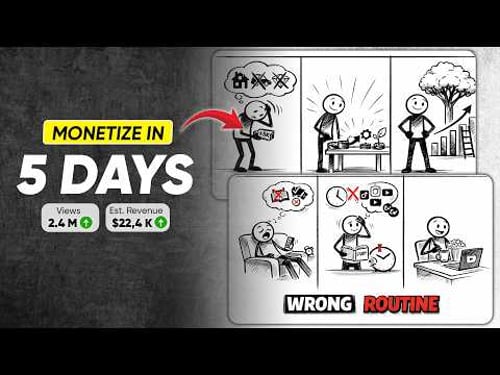 π₯How I Made VIRAL AI Inspirational Finance Videos (FREE AI Tools)