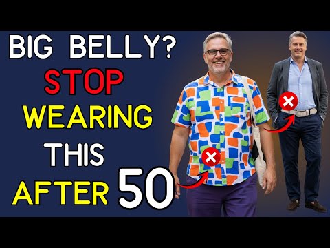 5 Items Every Man With a Belly Should Avoid (And What to Wear Instead)| 50+ Men’s Style