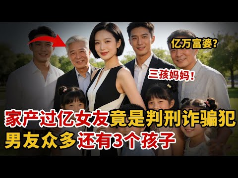 家产过亿女友竟是判刑5年的诈骗犯,因哺乳期被监外执行,又骗3男友100万【中国110】#诈骗