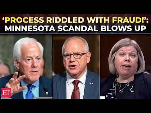 ‘Fraud is REAL!’: Senate erupts in chaos as Cornyn drops bombshell on Minnesota Somali scam