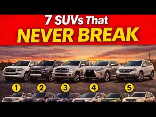 7 SUVs That Refuse to Die (Built Like Tanks)