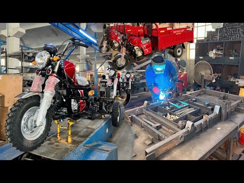 How Tez Raftar Loader Rikshaw is Made