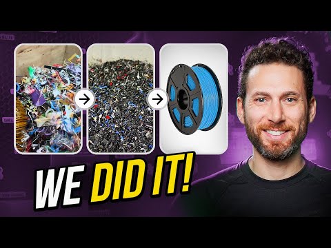 I FINALLY Cracked Affordable(ish), At-Home Filament Recycling