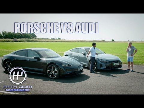 Porsche Taycan Turbo vs Audi RS e-tron GT RS: The COMPLETE Challenge | Fifth Gear