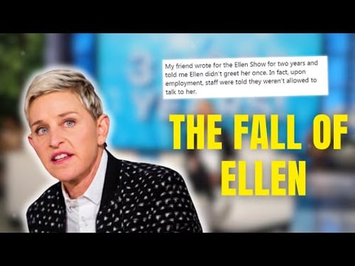 Ellen Degeneres’ image TURNED against her