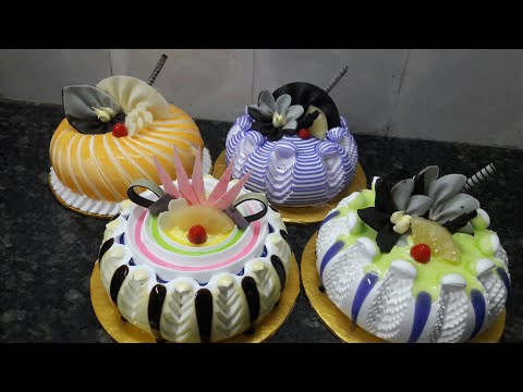 5 pineapple cake counter Cake |Amazing and Beautiful pineapple Cake Decorating