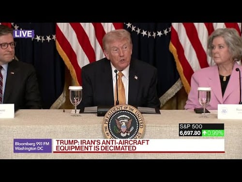 Trump Gives Update on Iran: Military has Been Obliterated, Some Allies Will Help With Hormuz