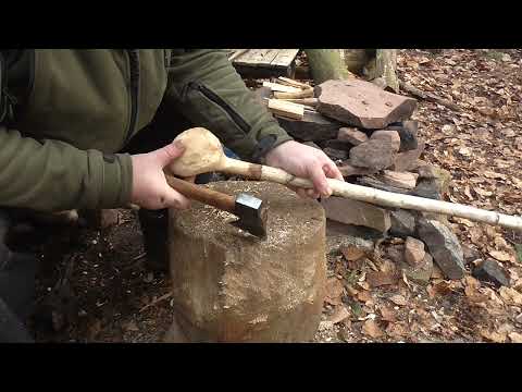 Shillelagh, ein Irischer Verteidigungsstock aus Birke.
