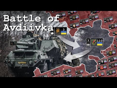 Battle of Avdiivka - Animated Analysis
