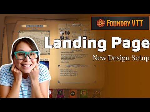I Designed New Landing Page Assets! | Foundry VTT