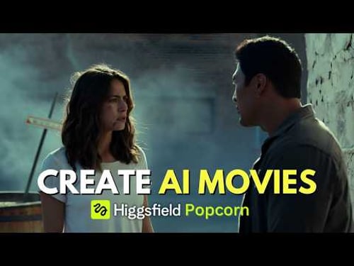 Creating AI MOVIES With Consistent Characters Is Now EASY With Higgsfield Popcorn (Full Tutorial)