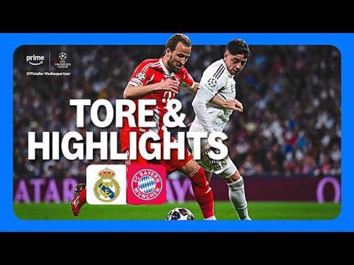 UEFA Champions League Real Madrid vs FC Bayern München | Highlights und Tore
