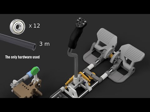 I made a VR cockpit from PVC pipe