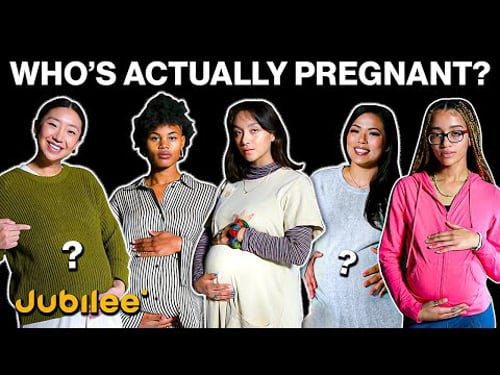 Find The Real Pregnant Woman